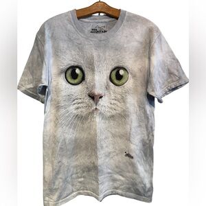 The Mountain Cat Face Graphic Tee
